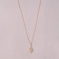 Origami Geometric Pendant Necklace