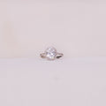 Opale Oval Halo Ring