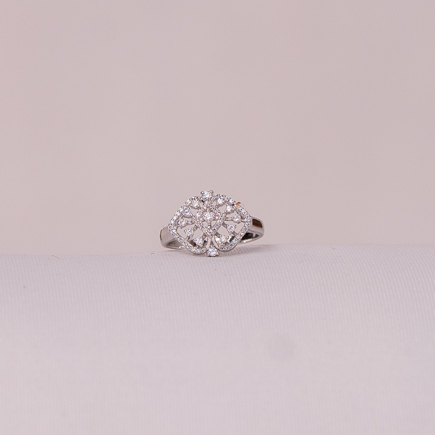 Trendy Minimal Silver Ring