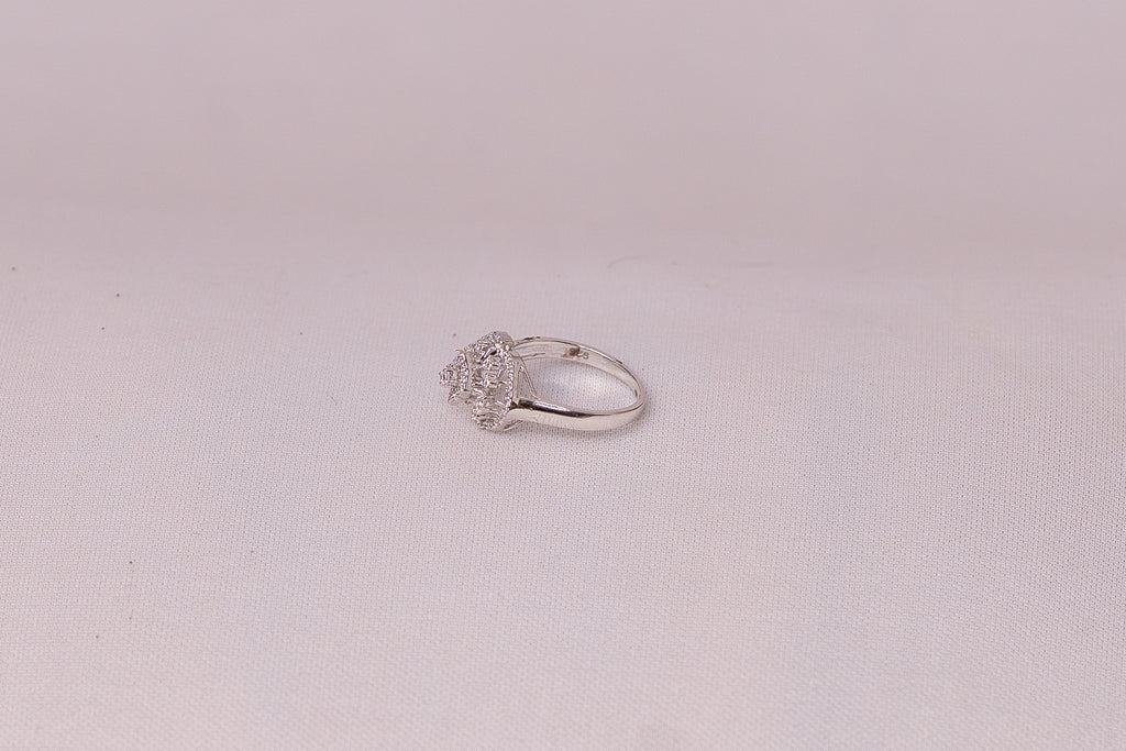 Trendy Minimal Silver Ring
