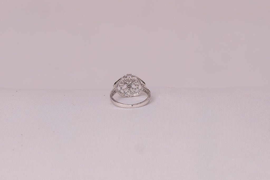 Trendy Minimal Silver Ring