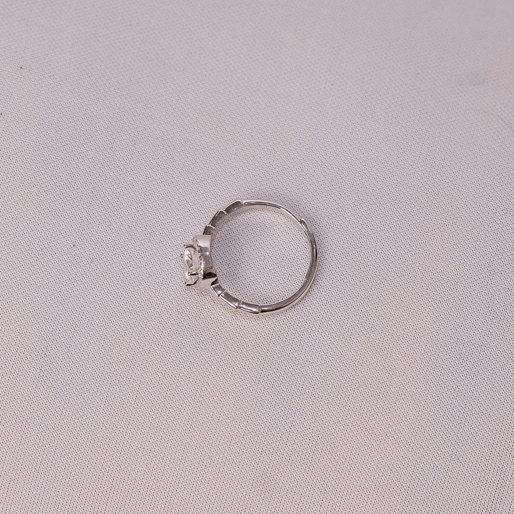 Cushion Halo Solitaire Ring