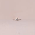 Crown Solitaire Ring