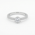 Eternal Round Solitaire Ring