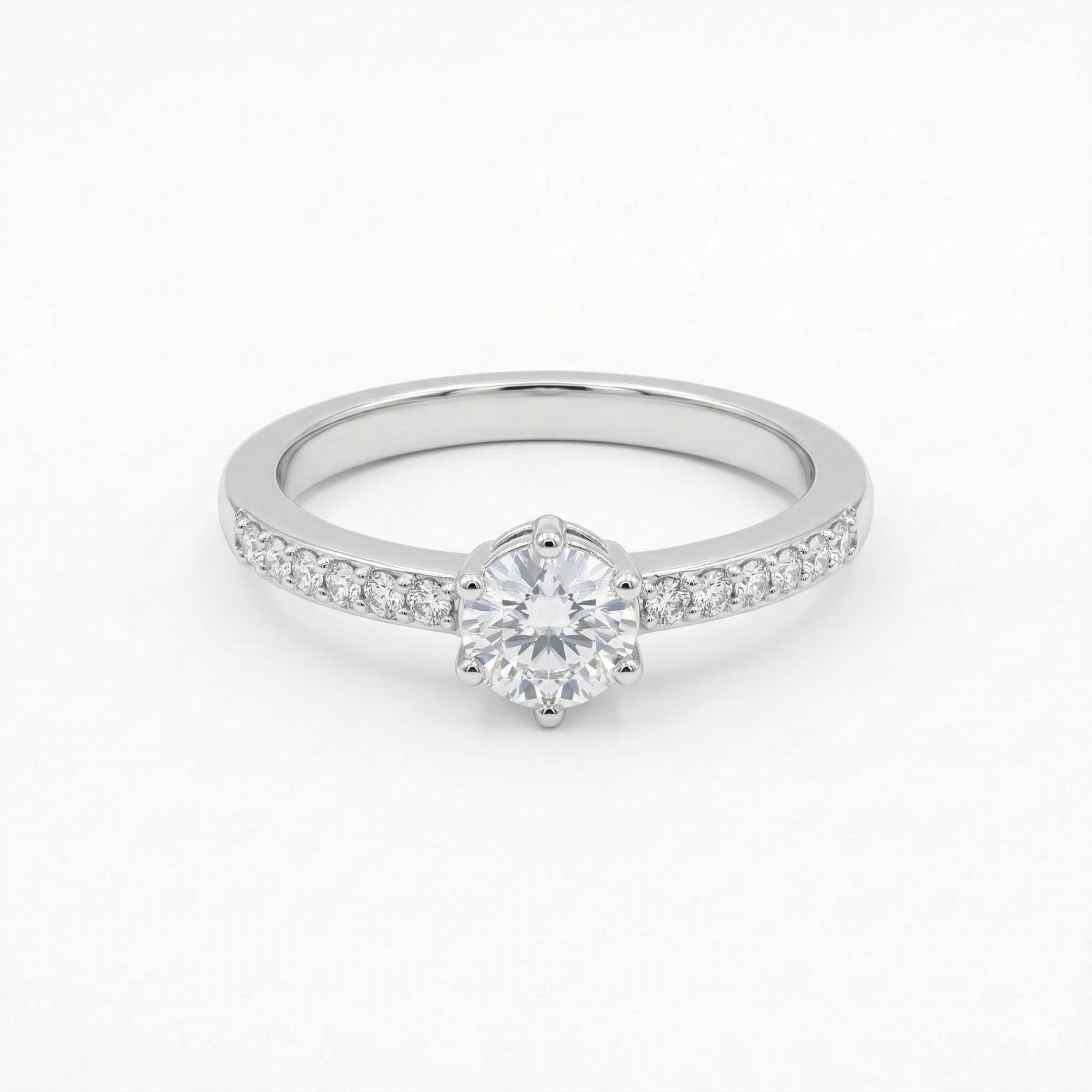 Eternal Round Solitaire Ring