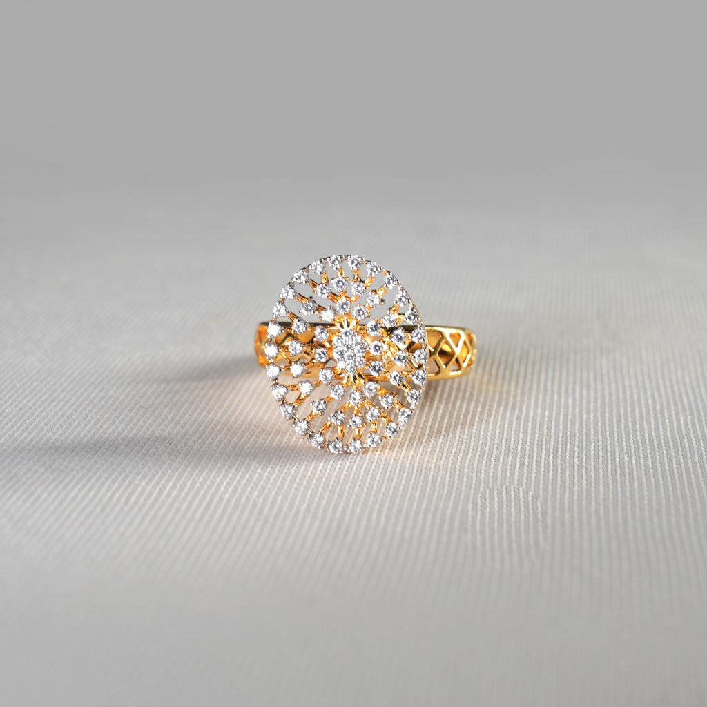 Soleil Mandala Ring