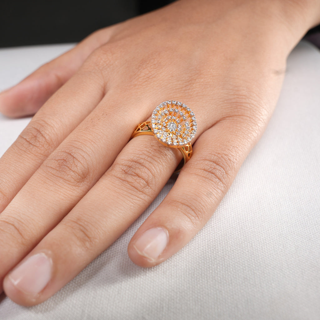 Soleil Mandala Ring