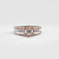 Halo Solitaire Ring