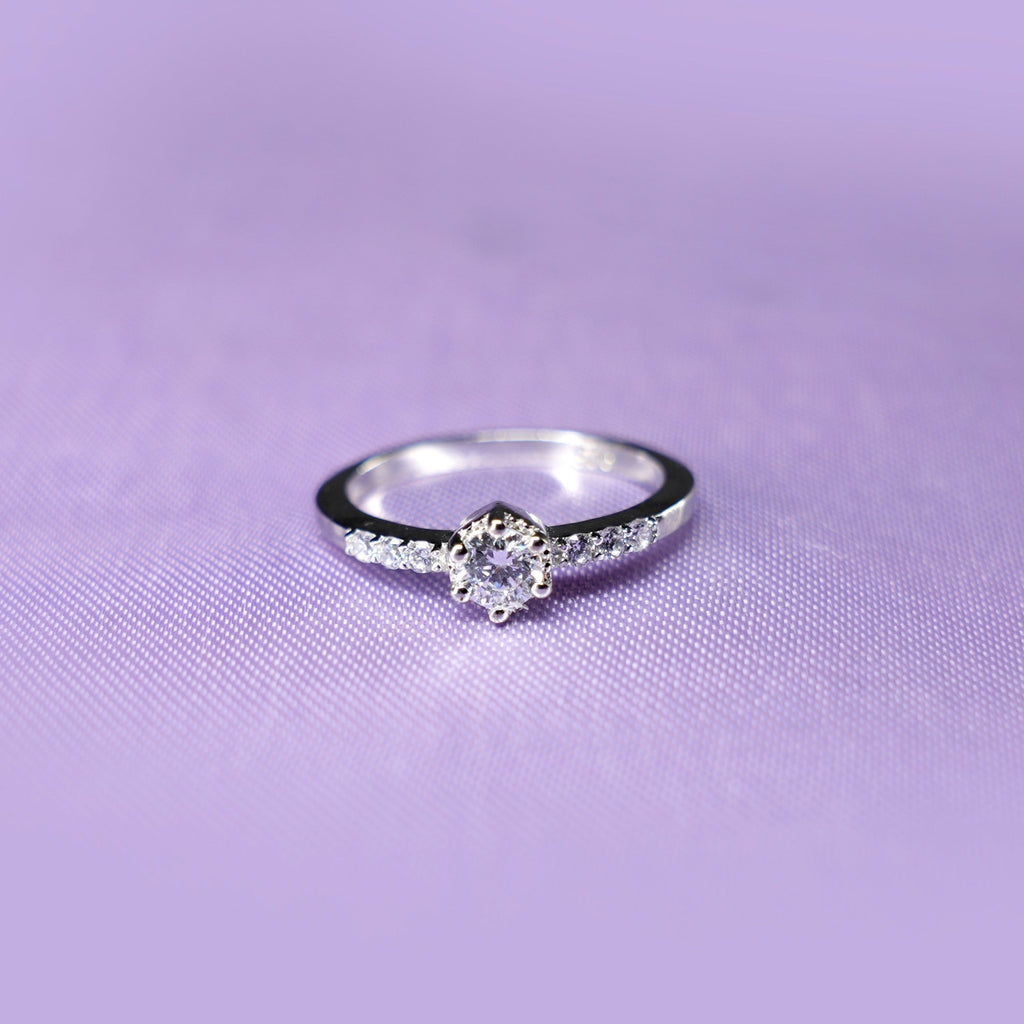 Eternal Round Solitaire Ring