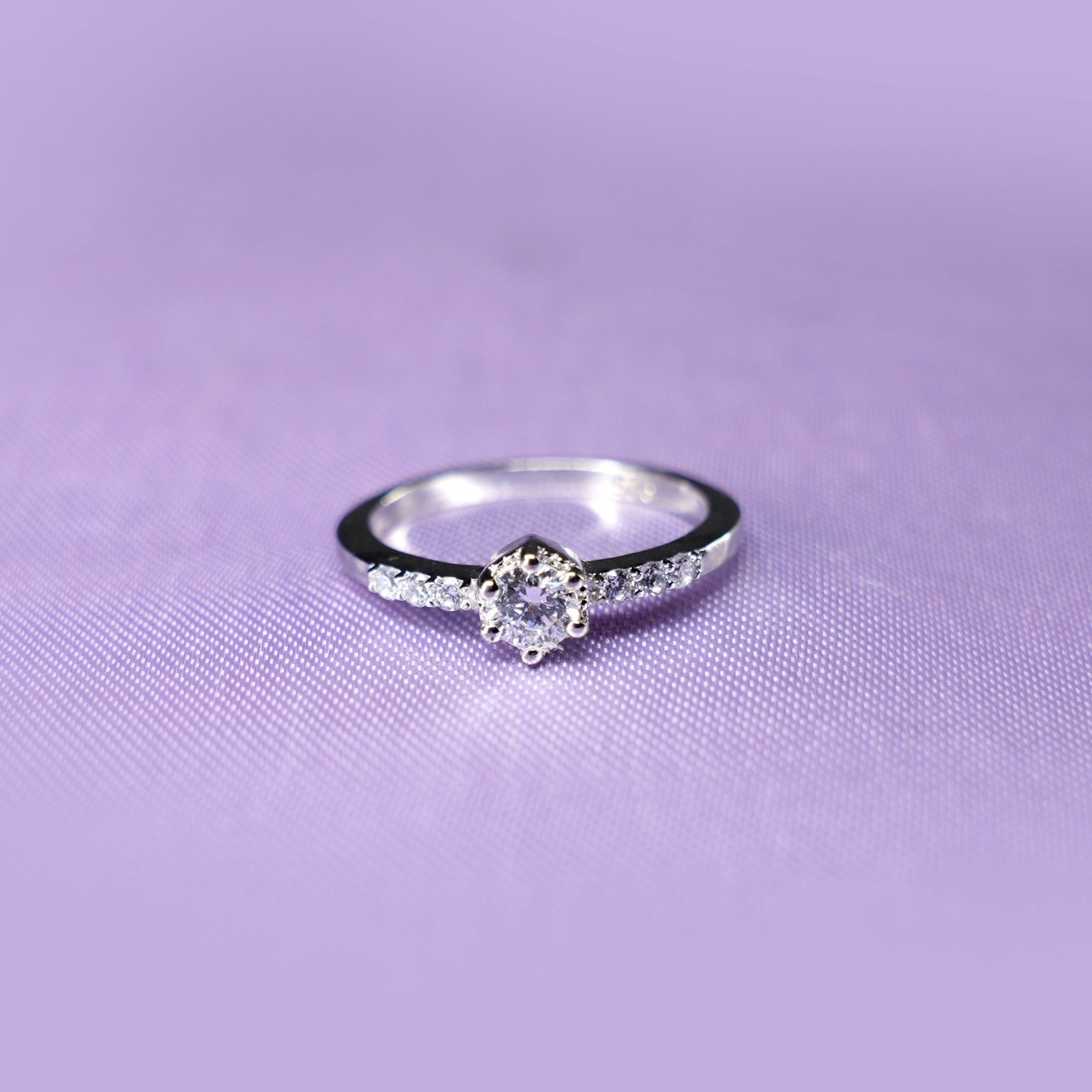Eternal Round Solitaire Ring