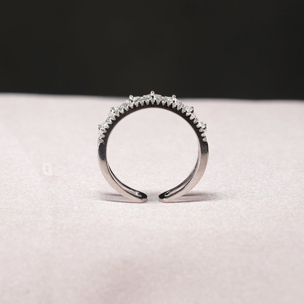 Princess Eternity Open Band Ring