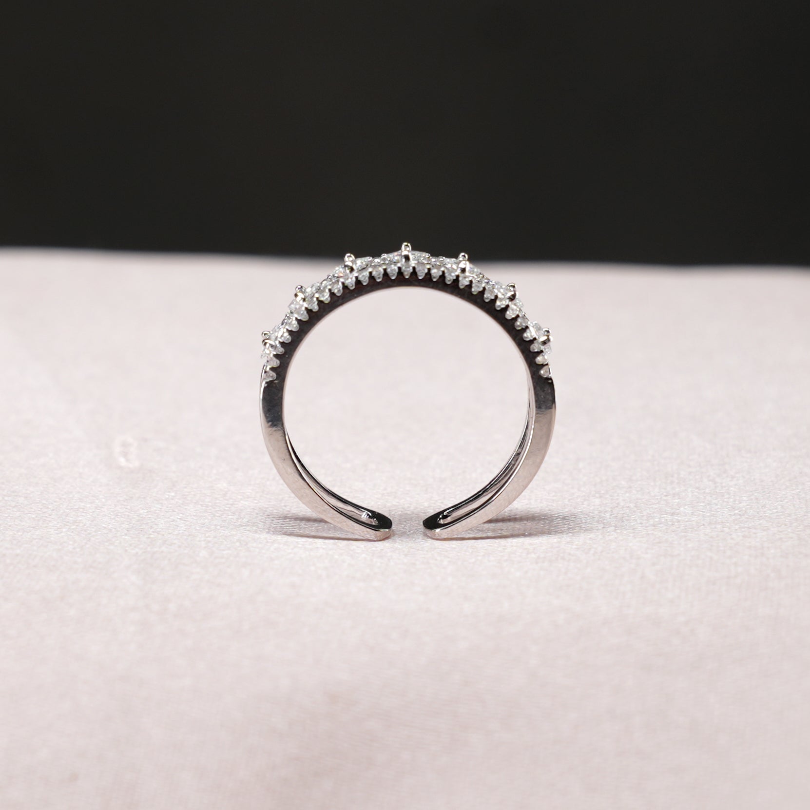 Princess Eternity Open Band Ring