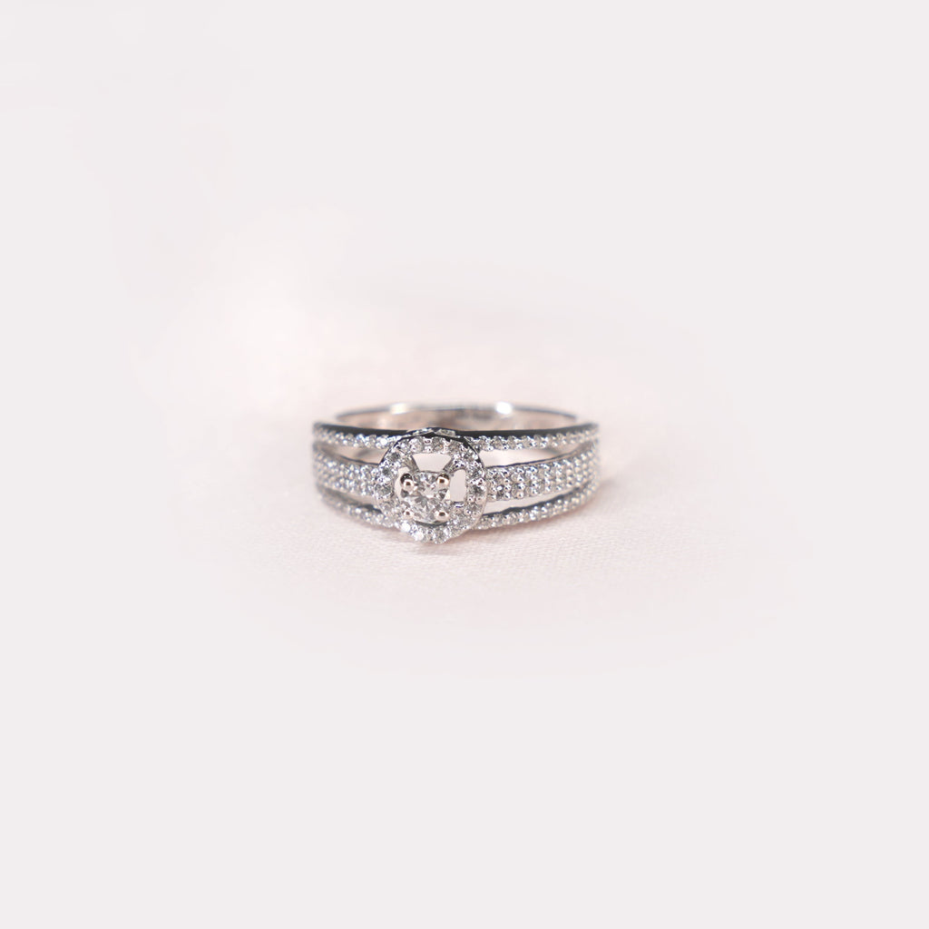 Diamond Look Ring