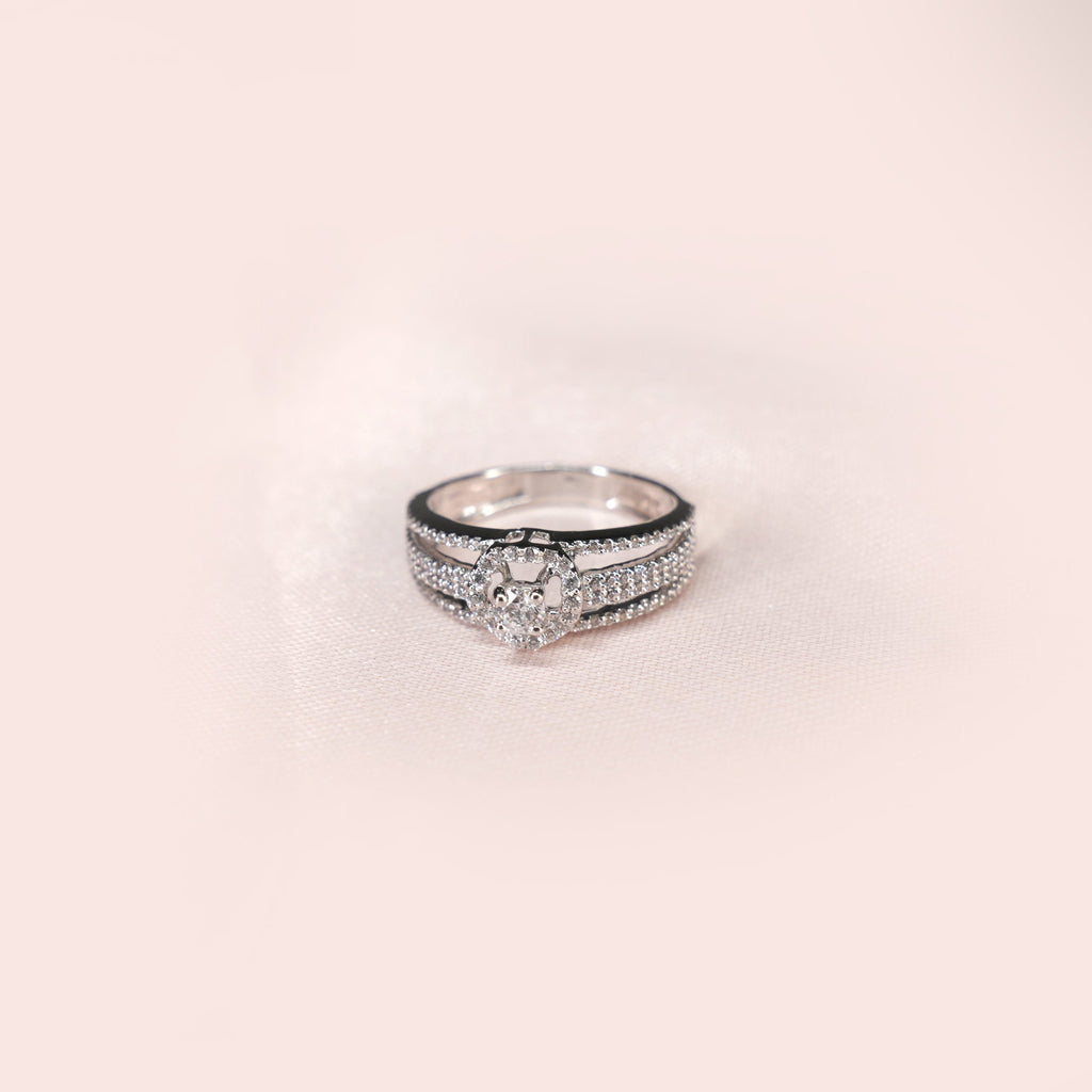 Diamond Look Ring