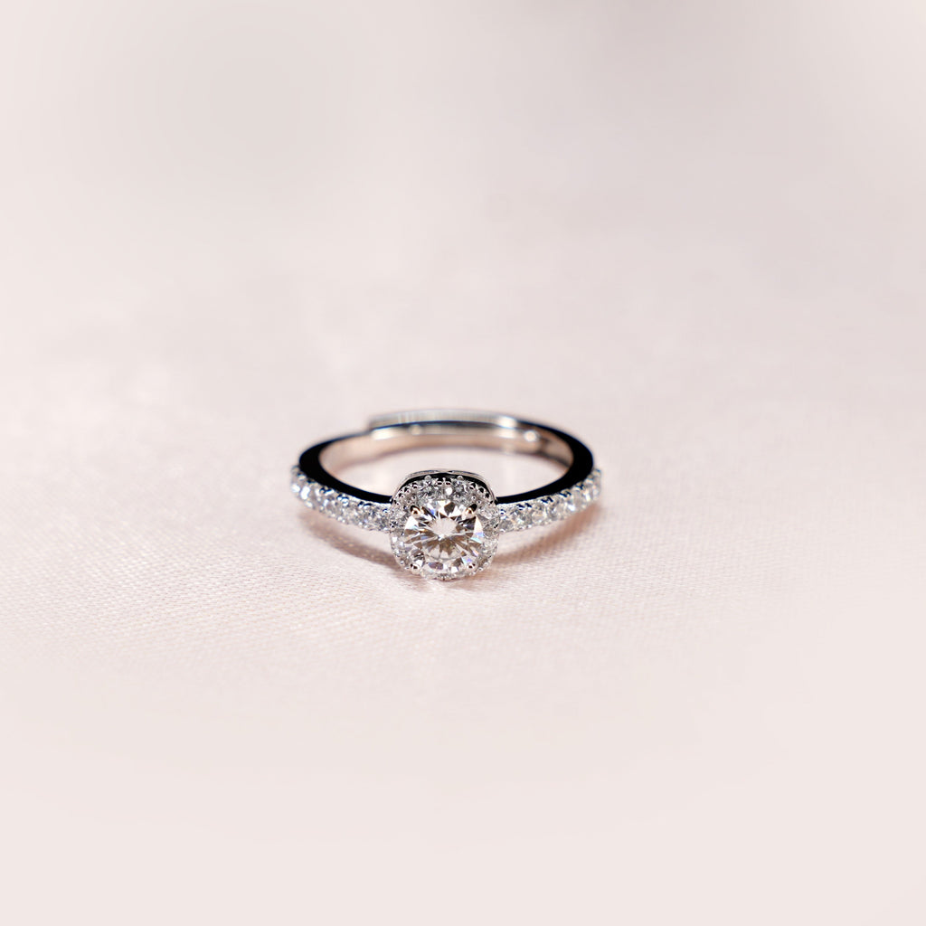 Celeste Halo Ring