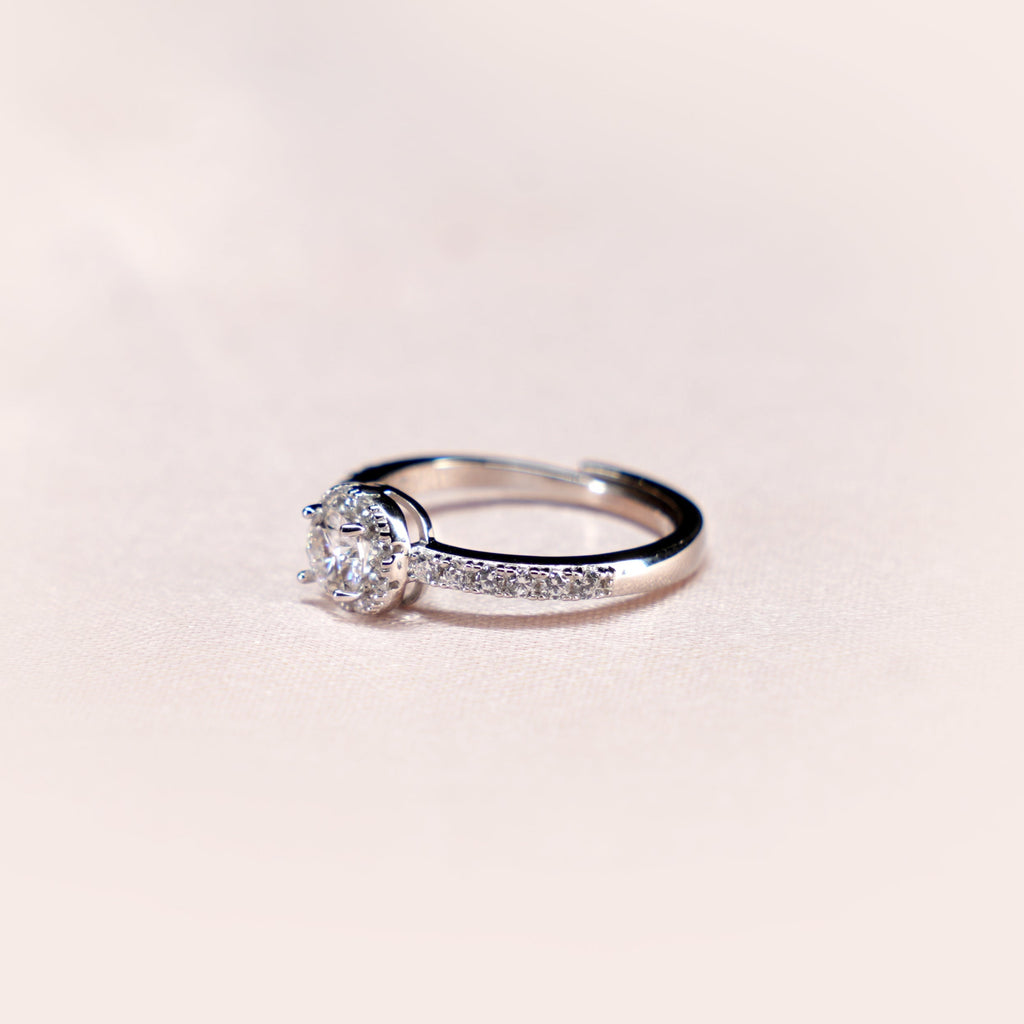 Celeste Halo Ring