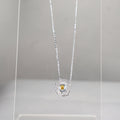 Luna Moonstone Flower Pendant Necklace