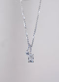 Duo Drop Pendant Necklace